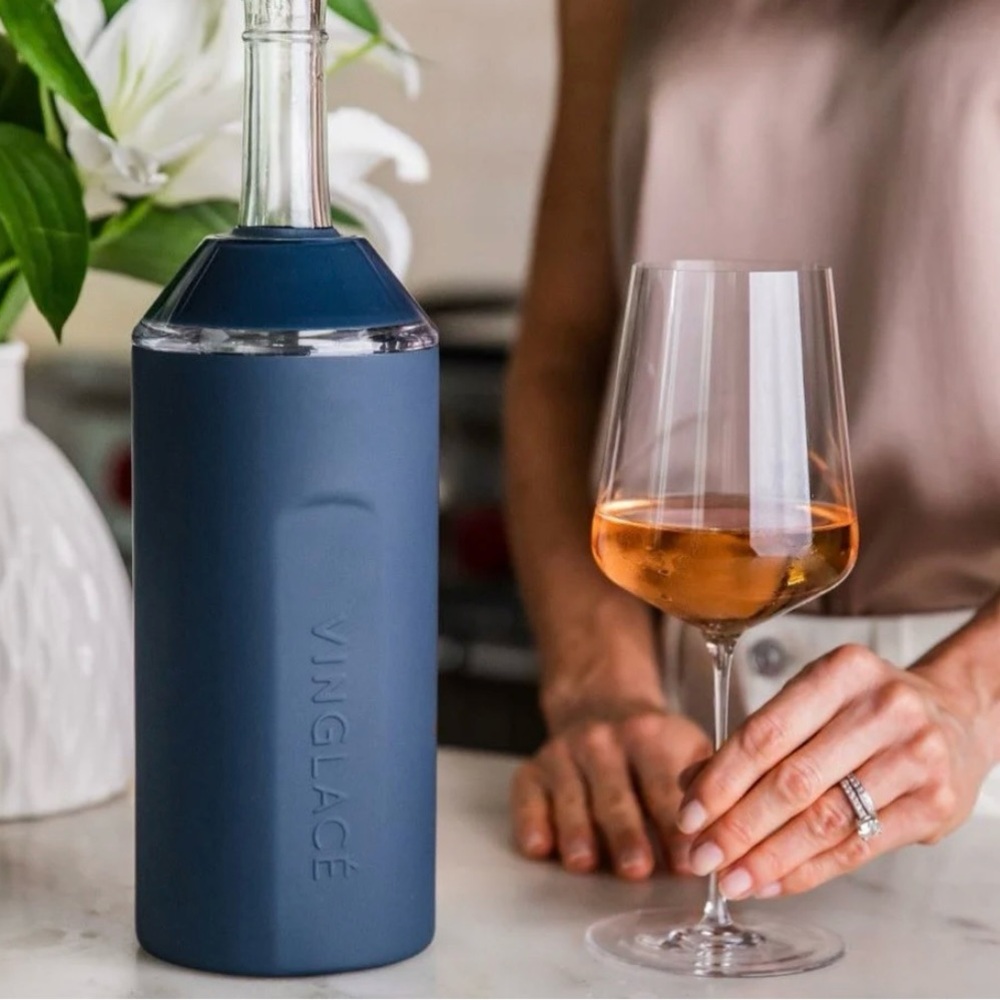 VINGLACÉ Navy Portable Wine Chiller